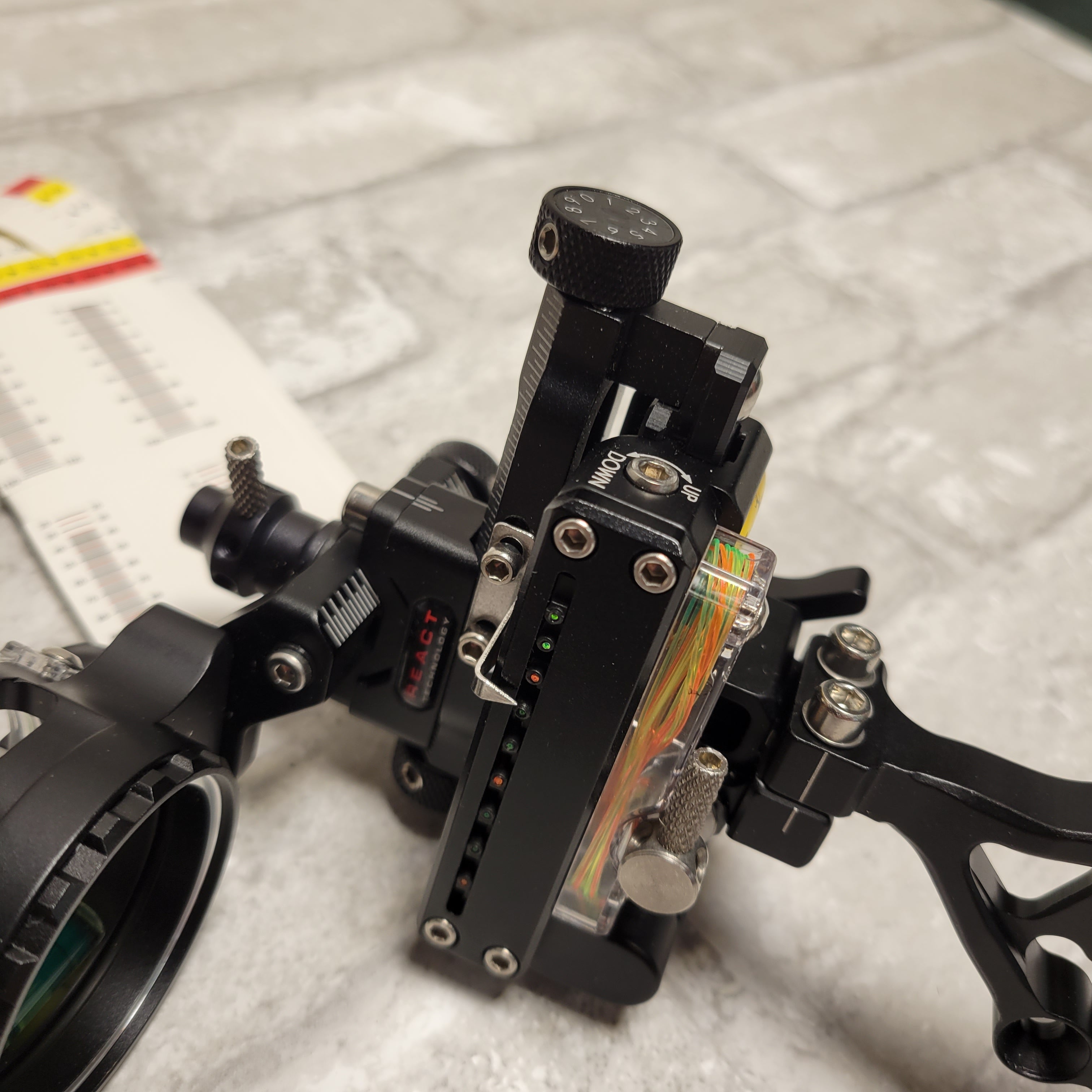 Trophy Ridge AS701R19 React One Pro Bow Single Pin .019 Right Hand Sight *READ* (8010990813422)